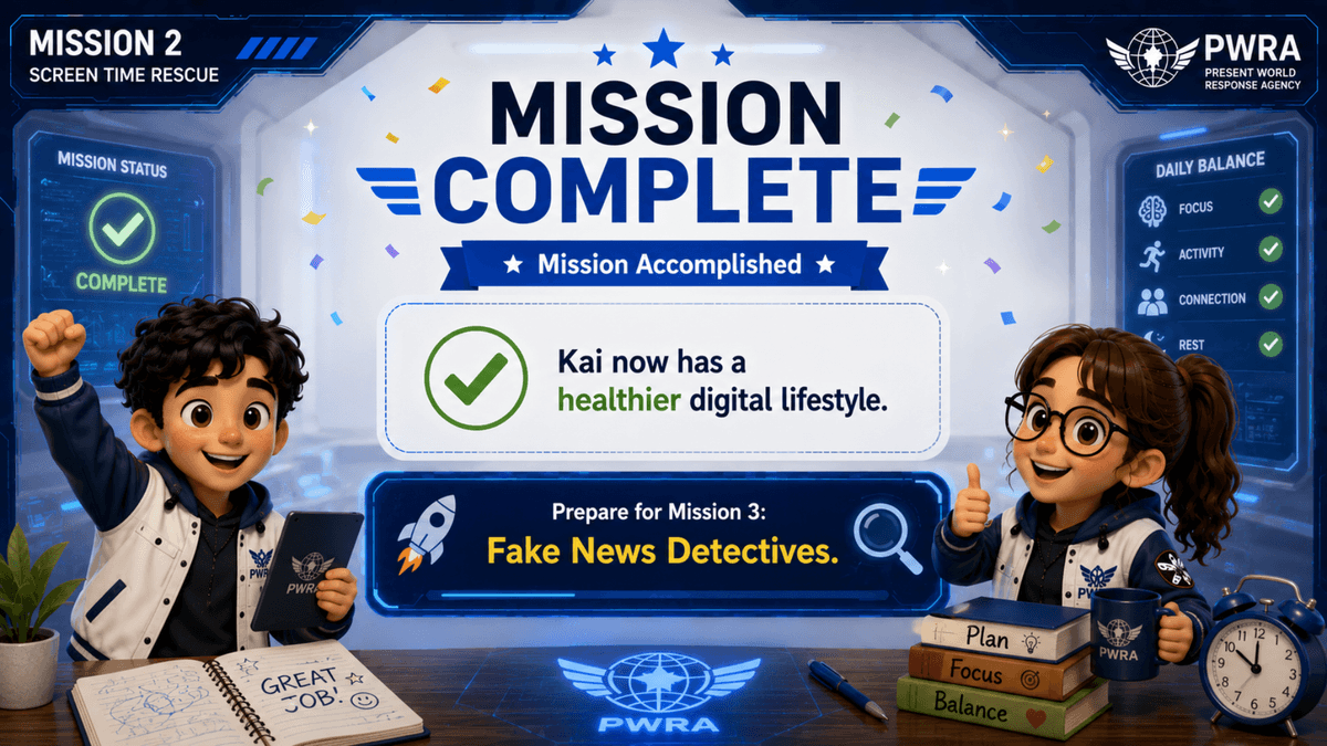 Mission Complete! 예시
